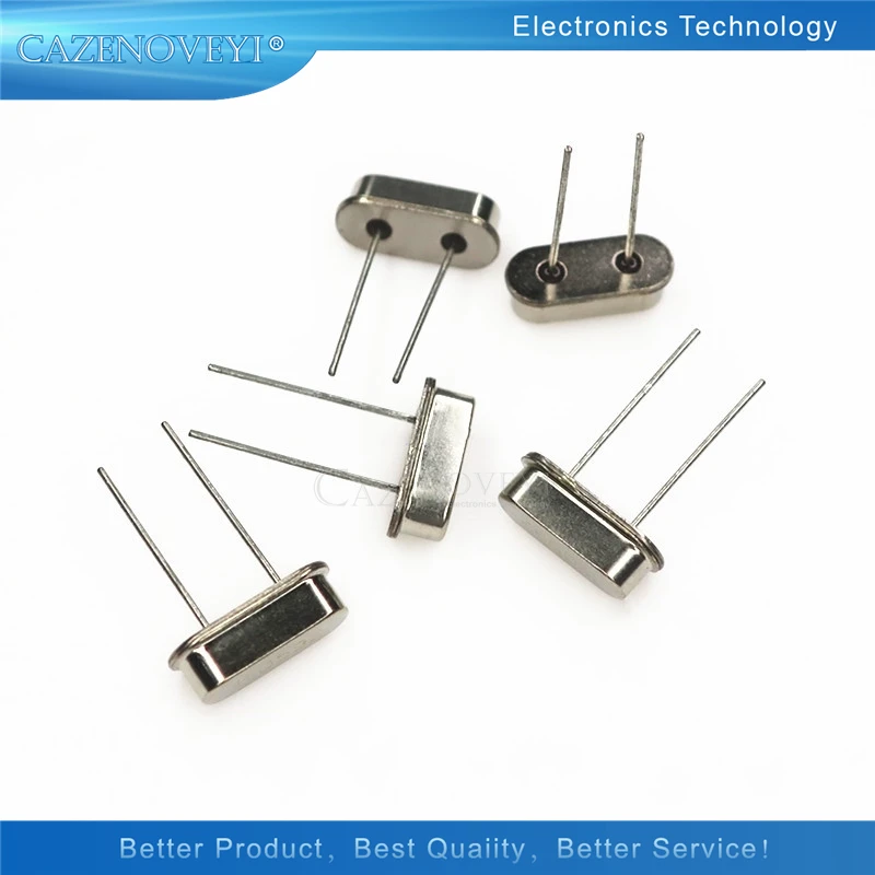 

25 шт./партия, кварцевый осциллятор, 32,768 кмгц, 4 МГц, 8 МГц, 11,0592 МГц, 12 МГц