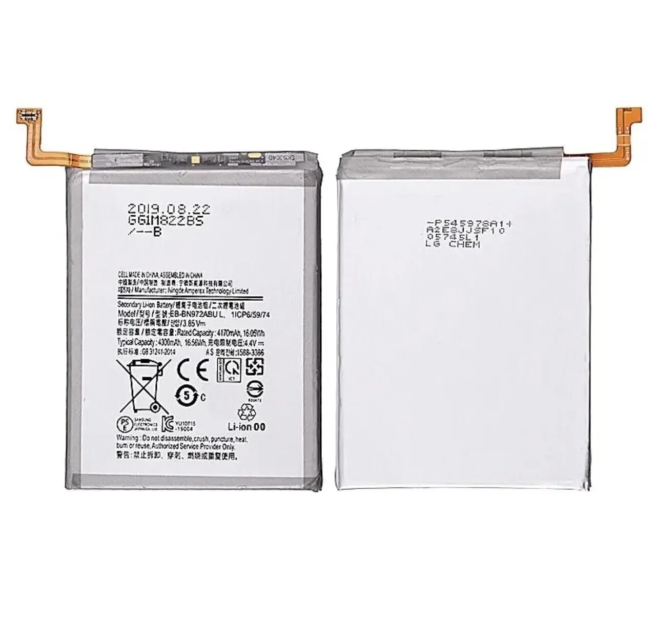 Battery Replacement For Samsung Galaxy Note 5 8 9 10 plus 20  20 Ultra