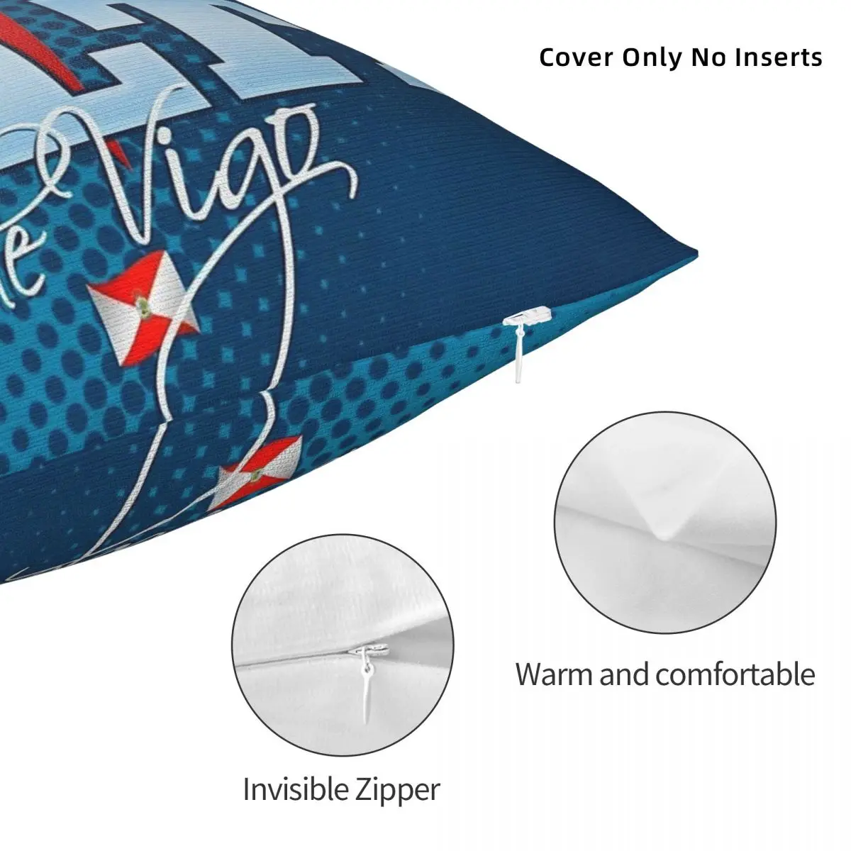 FC CELTA VIGO غطاء وسادة مربع غطاء وسادة كيس وسادة رمي غطاء وسادة للمنزل غرفة نوم السيارة