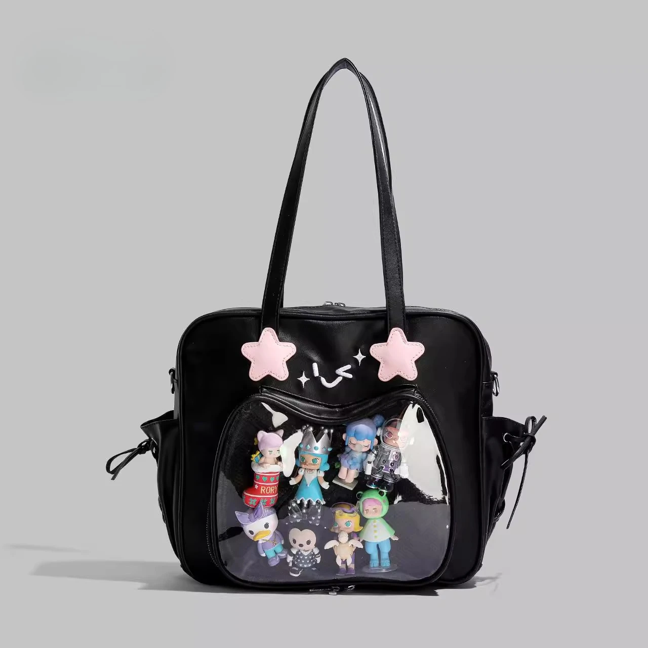 

Cute student party original two-dimensional pain bag, crossbody small food allowance girls shoulder tote bag