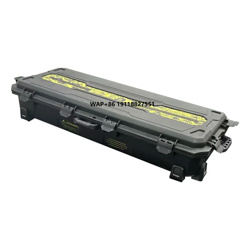 

Off-road Vehicle Outdoor Camping Accessories Storage Box Case Heavy Duty Car Roof Racks Mounted Tool Box for Gladiator