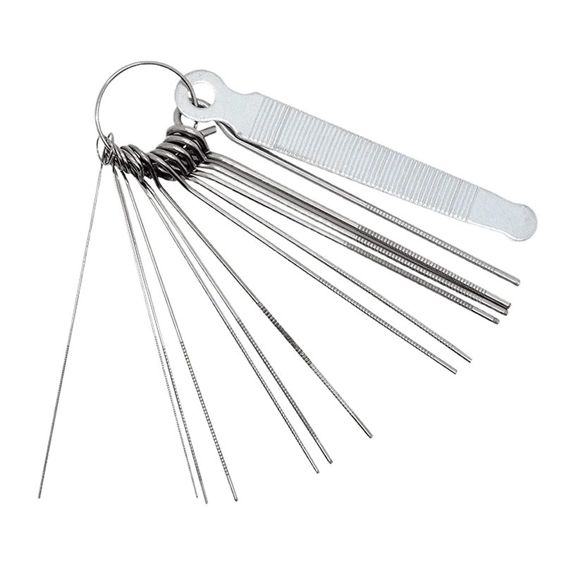 Nouveau - 1 ensemble de limes à rainurer pour nut de guitare, kit de limes pour rainurer les cordes, outils de réparation pour luthiers d'instruments à cordes, accessoires