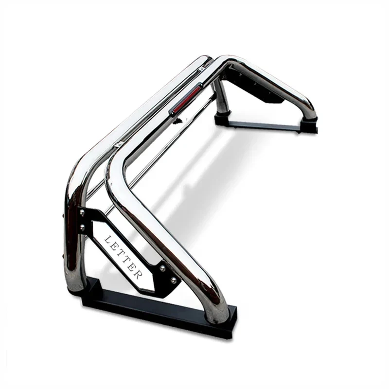 Top quality Hot Selling Silver Color With LED Anti Roll Bar Sport Bar for Hilux Vigo Revo Isuzu D-MAX Ranger 3