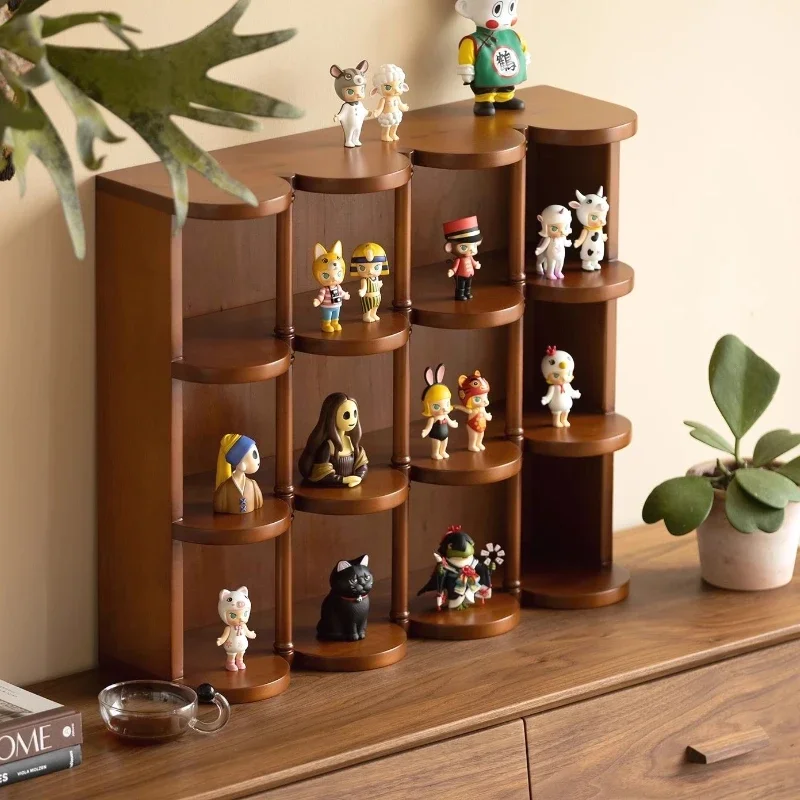 French Style Wall-Mounted Cup Rack - Eco-Friendly Tea Cup Display Shelf, Handcrafted Vintage Ceramic Holder for Home Decor