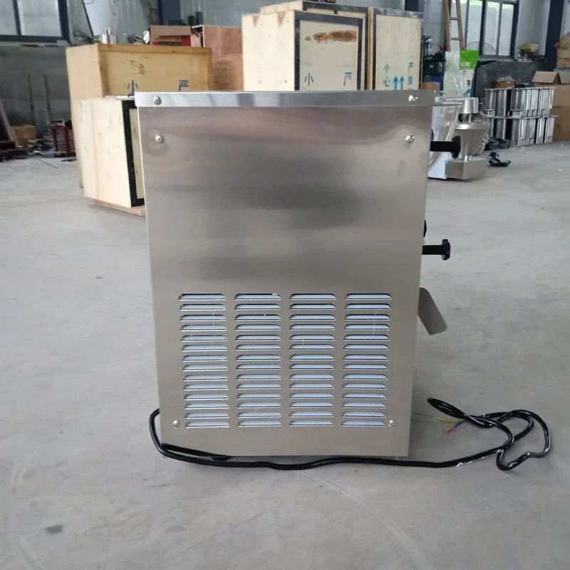 

Kitchen Commercial Vertical Feed And Mix Hard Ice Cream Machine Batch Freezer Snack Food Equipment