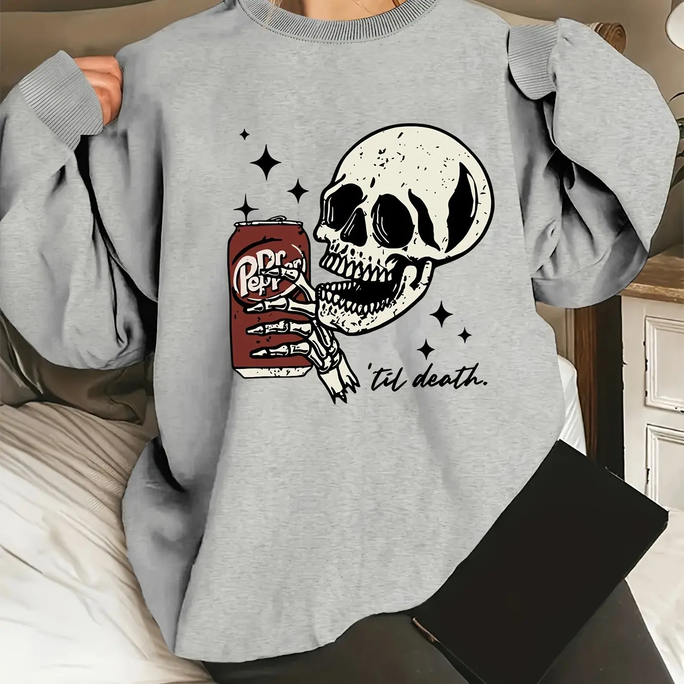 

Skeletons Of Celebration Print Hoody Women Autumn Oversize Versatile Hoodies Fashion S-Xxl Hoodie Fleece Comfortable Top Female