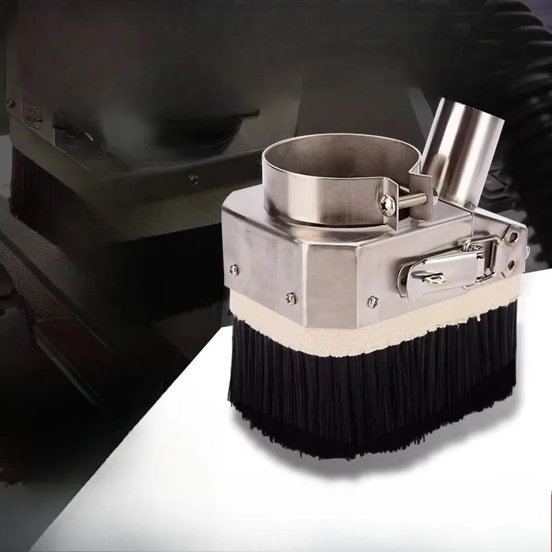 65/80 mm Stainless Steel CNC Spindle Dust Cover Collector Protector for 0.8/1.5/ 2.2 KW Spindle Motor Router Machine Accessories