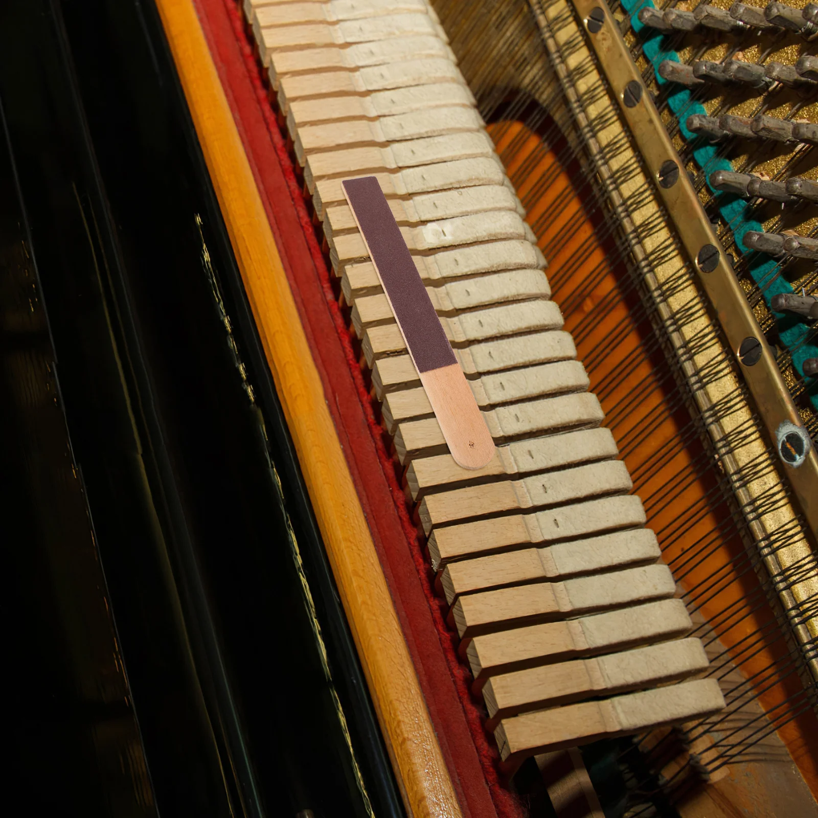 ضبط البيانو الخشبي، كتلة الصنفرة، أداة البيانو المحمولة الاحترافية المتينة للمطرقة وتعديل الصوت