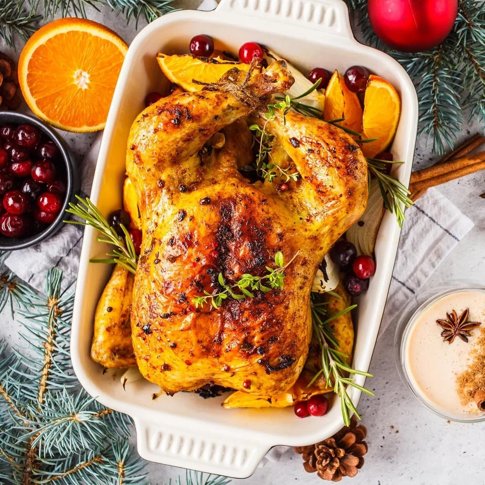 Olla de cocción lenta de 8 cuartos con tapa autobasculante, horno tostador eléctrico de pavo con sartén y estante extraíbles, cocinas lentas