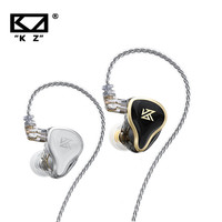 KZ ZAS  7BA 1DD Hybrid Earphones PCB Crossover Board Metal HIFI Music Sport Headsets ASX AST ZAX ZSX ZS10 PRO VX PRO BA15