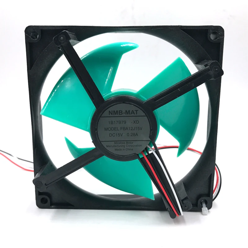 

For NMB FBA12J15V original 15V 0.28A refrigerator cooling fan