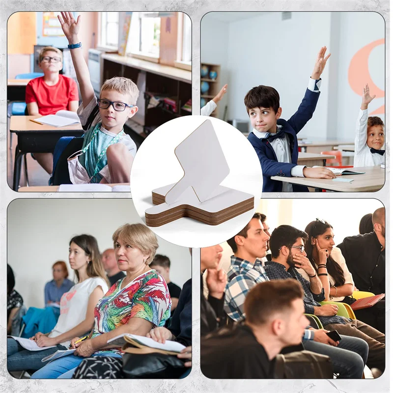 10 قطعة لوحة الإجابة المحمولة طالب الاطفال السبورة البيضاء مزدوجة الوجهين لعبة صغيرة الدعائم الميلامين قابلة لإعادة الاستخدام السبورة الطفل الاطفال