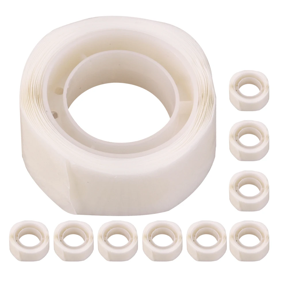 

10 Rolls Double Sided Tape Celebration Balloon Glue Stickers Resin Double-sided Adhesive Dots for