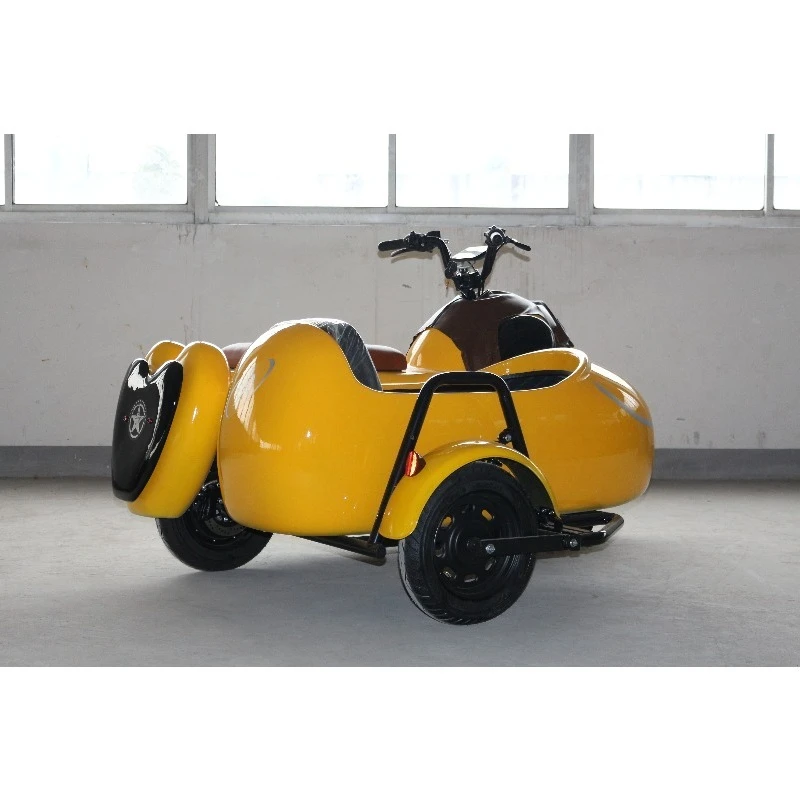 Electric Transportation Vehicles Mini Car Chinese Citycocp 60V 35AH 1500W 3 Wheel Adult Cheap Electric Sightseeing Vehicle
