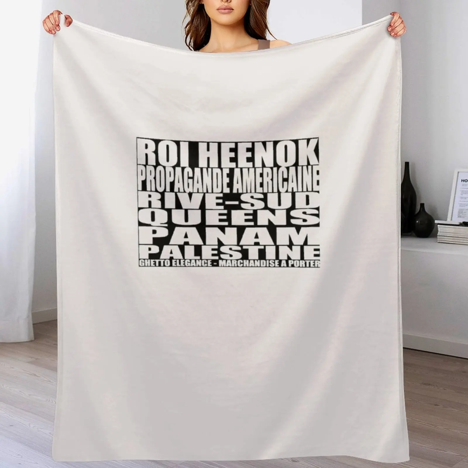 King Heenok - US Propaganda 2 Classic T-Shirt Throw Blanket decorative Sleeping Bag Stuffeds Blankets