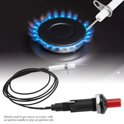 1 Out 2 Piezo Spark Ignition Kit BBQ Grill Push Button Igniter for Fireplace Stove Gas