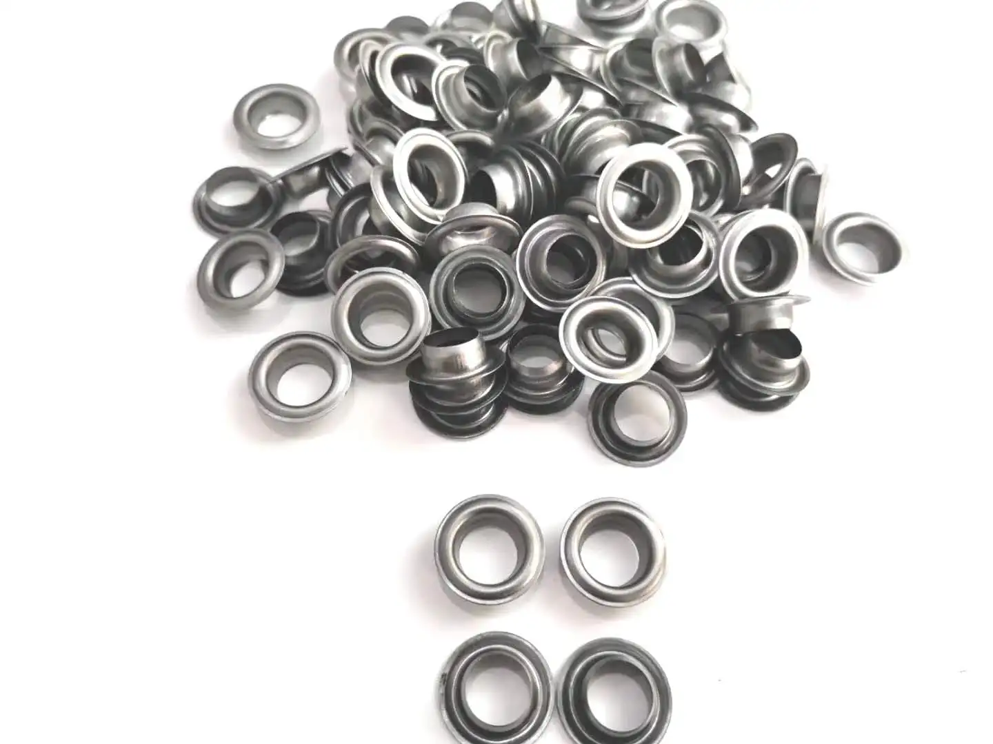 Factory Direct Not Rust 10,000pcs 10mm Stainless Steel Eyelets Grommets / Buttonholes / Rings / Buttons