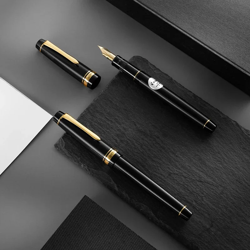 original PILOT Justus 95 Fountain Pen Adjustable Soft Hard Nib 14K Gold Calligraphy Practice Calligraphy Gift High-end Commerce