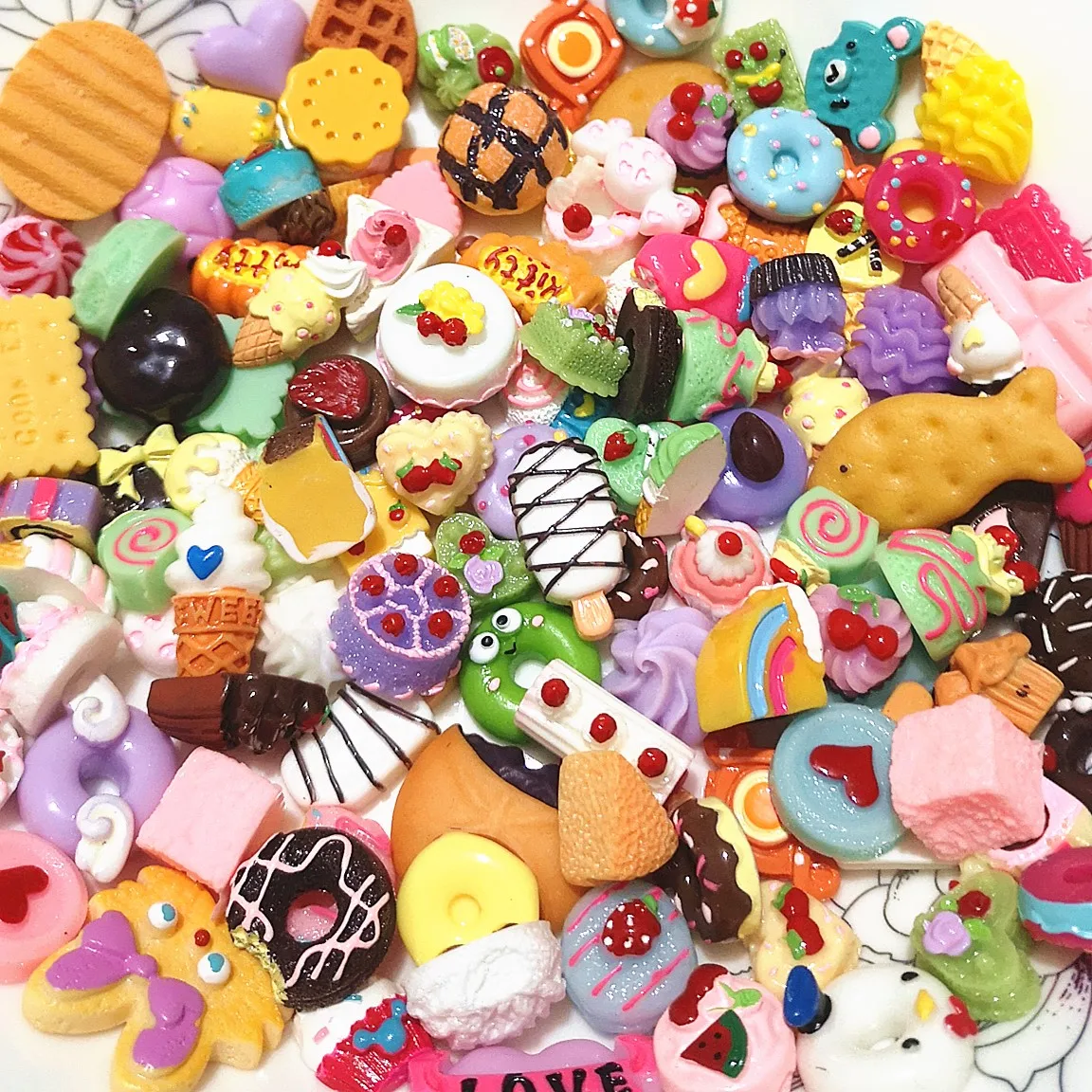 8 Teile/los Bäckerei Brot Küche Lebensmittel Artikel Miniatur Vintage Zubehör für Puppenhaus Mini Künstliche Brot – Detail 10