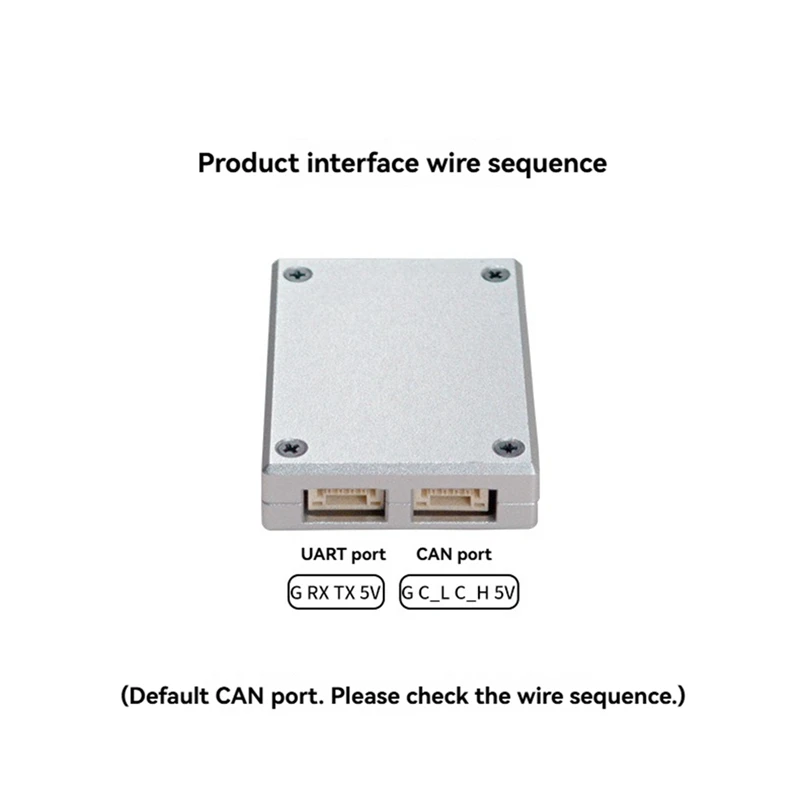 DT21 A-RID Remote ID Module for FPV Drones CAN Bus UART Serial Port UOM Drone Identification Code Broadcasting Metal