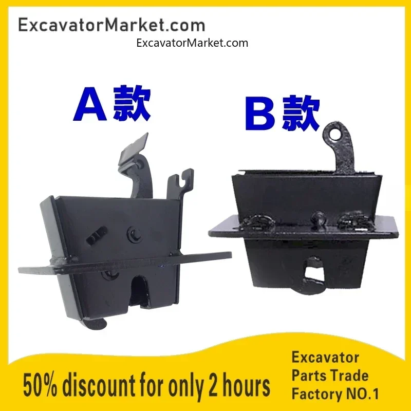 

For DOOSAN DH DX DAEWOO 55 80 150 220-5 215 225-7 HYUNDAI excavator door lock reverse lock excavator accessories For excavator