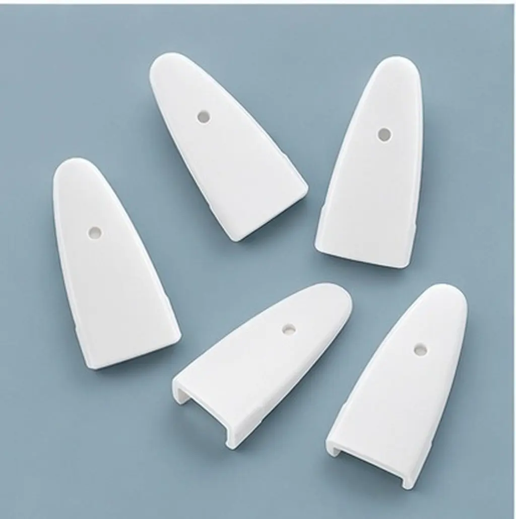 24Pcs U-Shaped Scissor Protective Covers – Reusable Plastic Safety Tip Protectors for Sewing, Home & School