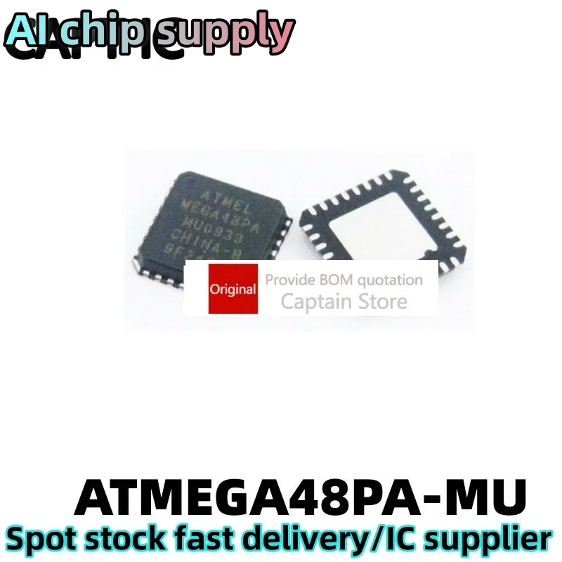 5PCS ATMEGA48PA-AU ATMEGA48PA-AUR Series Single Chip Microcomputer