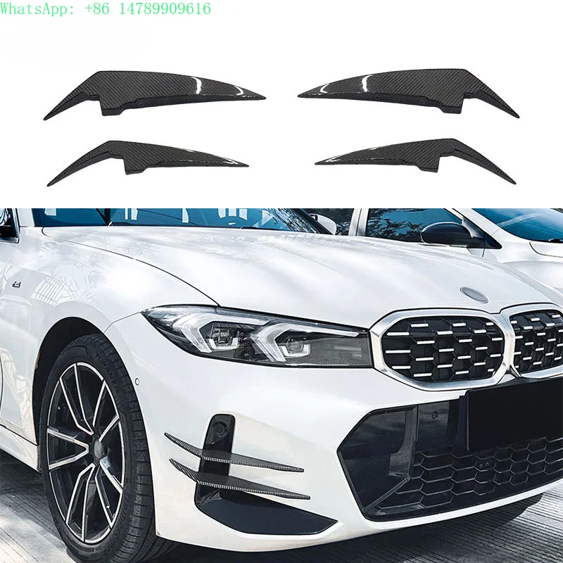 

Complete OEM Facelift Conversion & Custom BuildG20 LCI M Sport MP Style Carbon Fiber Front Canards Front Bumper Separator For 3