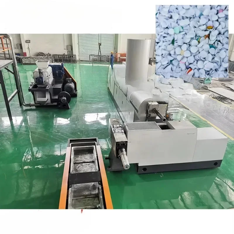 Recycling Machines Plastic Pelletizing Line Economic Plastic Price Pp/pe Provided Plastic Granules Making Machine Automatic