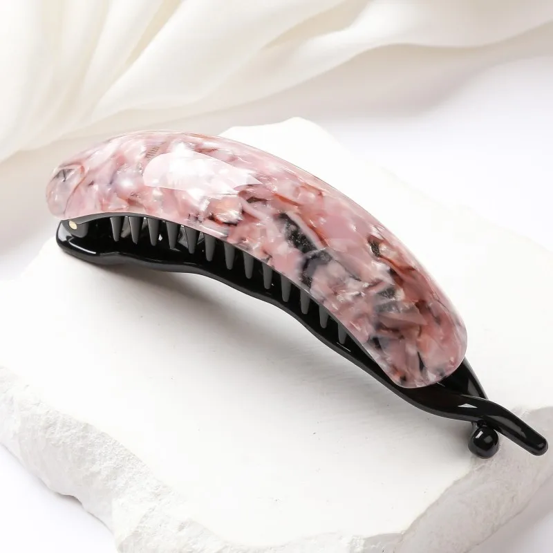 

10cm Long Large Size High Quality Clip Ponyhair Holder Banana Hair Barrette Accessories for Women and girls