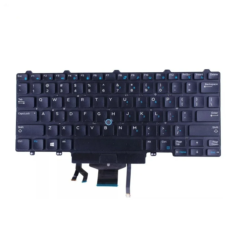 Laptop Notebook Keyboard US New for Dell Latitude E5450 E5470 E7450 E7470 With Backlit Pointer