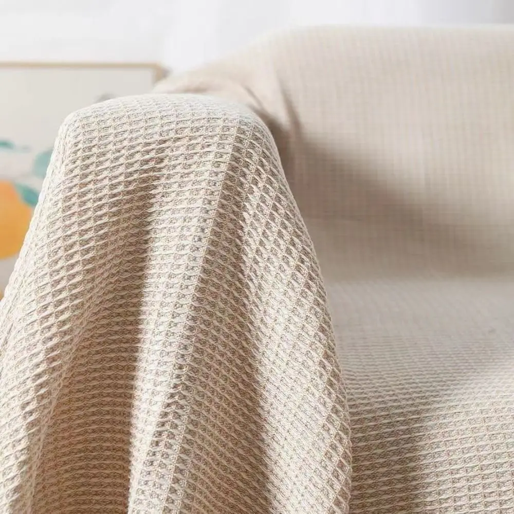 New Nordic Knitted White Sofa Towel Anti-slip Multi-purpose Vintage Cotton Blankets with Tassels Throw Blankets