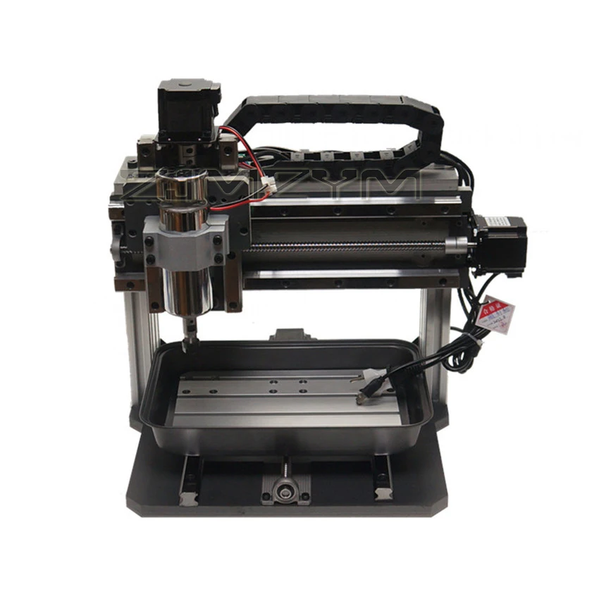 Woodworking Carving Machine DIY CNC 3020F 500W ER11 Spindle 3 Axis Carving Drilling Milling Machine Wood Metal Engraving Machine