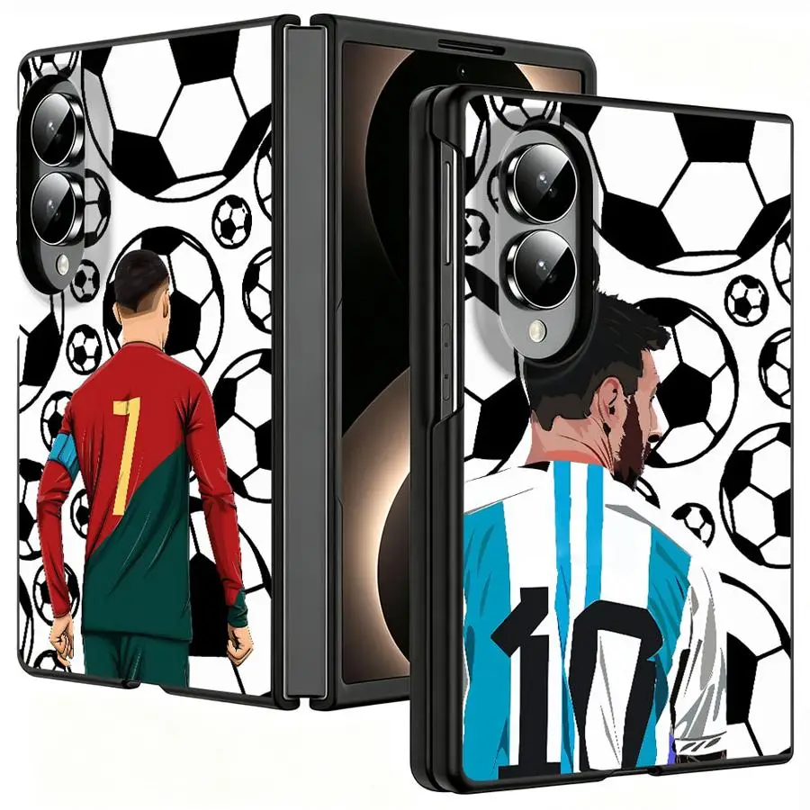 Phone Capa Case for Samsung Galaxy Z Fold 8 ZFold Wide Z Fold8 Wide ZFold8 Football Number
