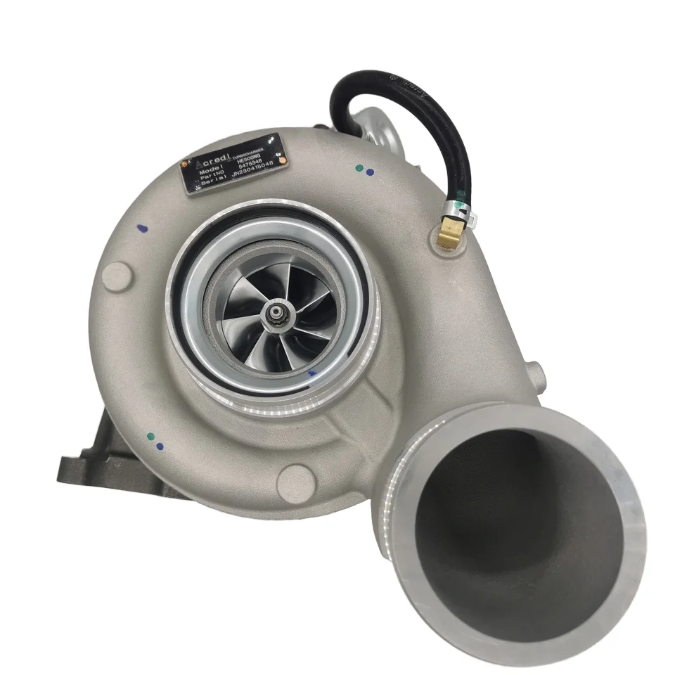 

SINOTRUK WE500WG 440 Horsepower MT13 Turbocharger 202V09100-7828 5328717 New Condition Engine Puley Used 202V09100-7828 5328717