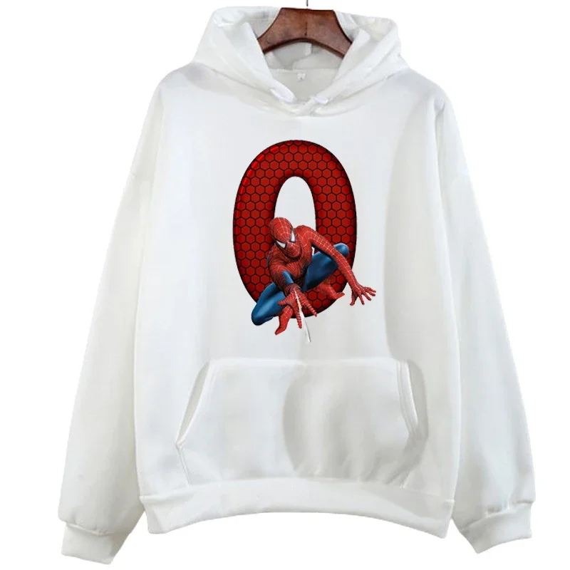 Cool Cartoon Lucky Number Hoodies para mulheres, moletons com gola O, tops femininos, streetwear casual, roupas pulôver, outono