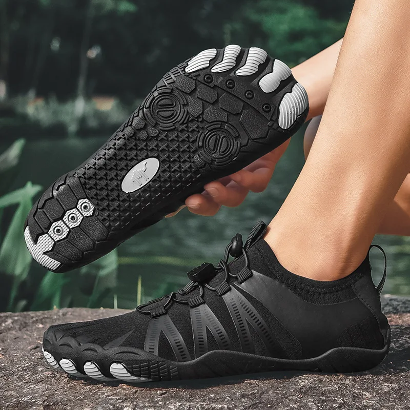 New Summer outdoor hiking shoes anti slip leisure cycling hiking shoes adult quick drying water wading and river tracing shoes