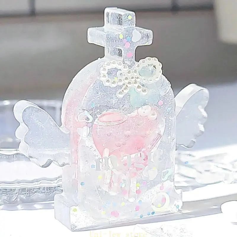 

40GB Heart-shaped Wing Tombstone Resin Shaker Filler Mold for Filling Craft