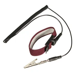 Anti Static Wrist Band Adjustable Grounding Hand Strap Factory Computer Electronic Industrial Safety Working Accessory