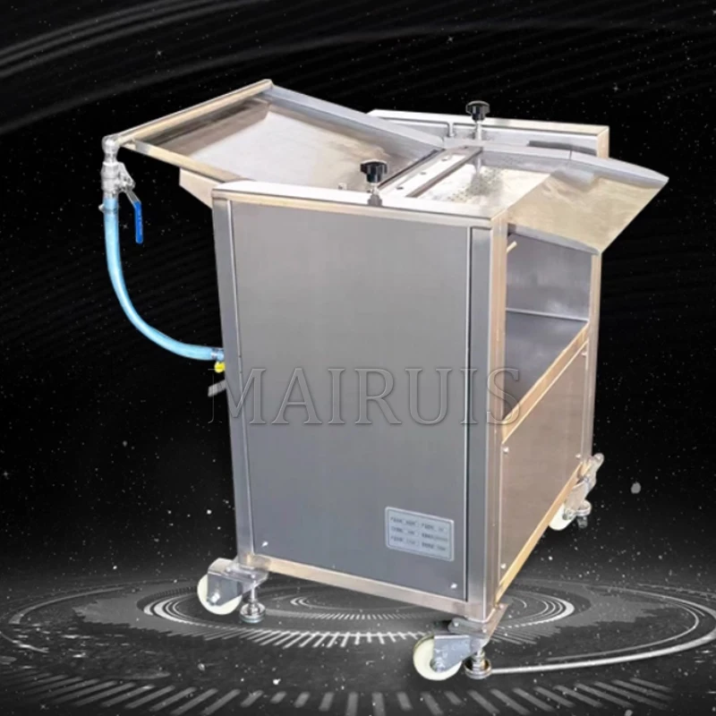 آلة إزالة جلد الأسماك الصناعية الأوتوماتيكية آلة تقشير البلطي مقشرة الحبار