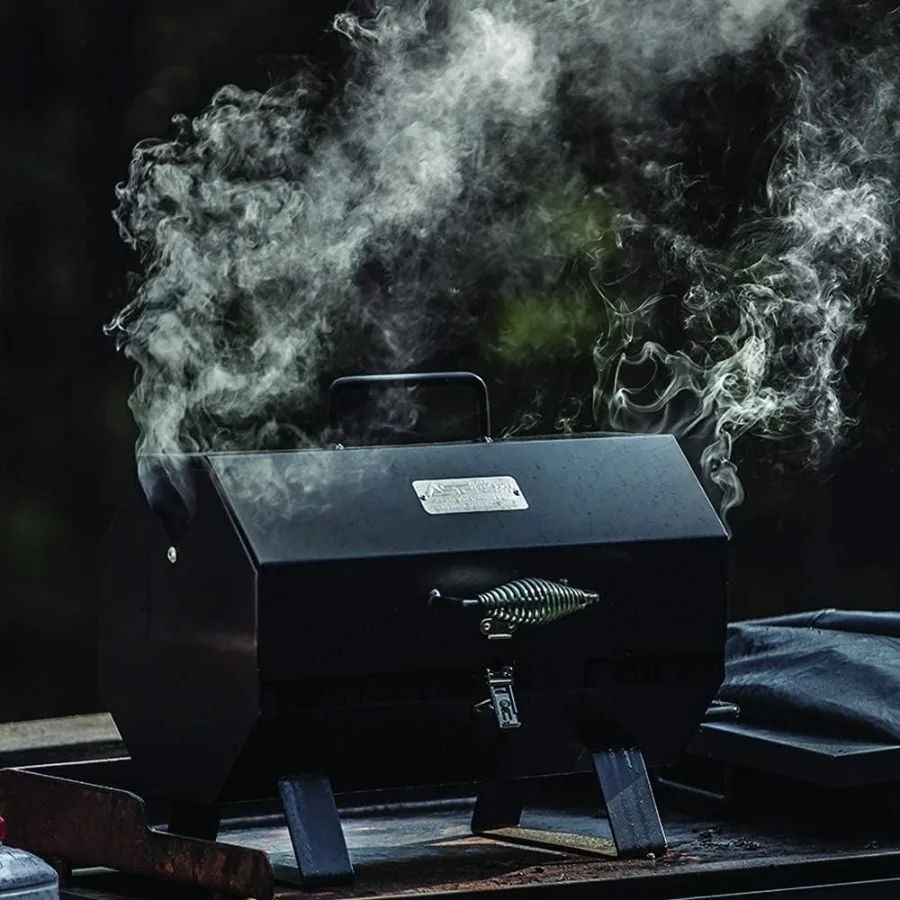 شواية شواء محمولة على الطاولة للمغامرات الخارجية: مثالية لمواقع تخييم الرحلات على الطرق ومرافق الصيد أو شركات الشواء بجانب الشاطئ #2