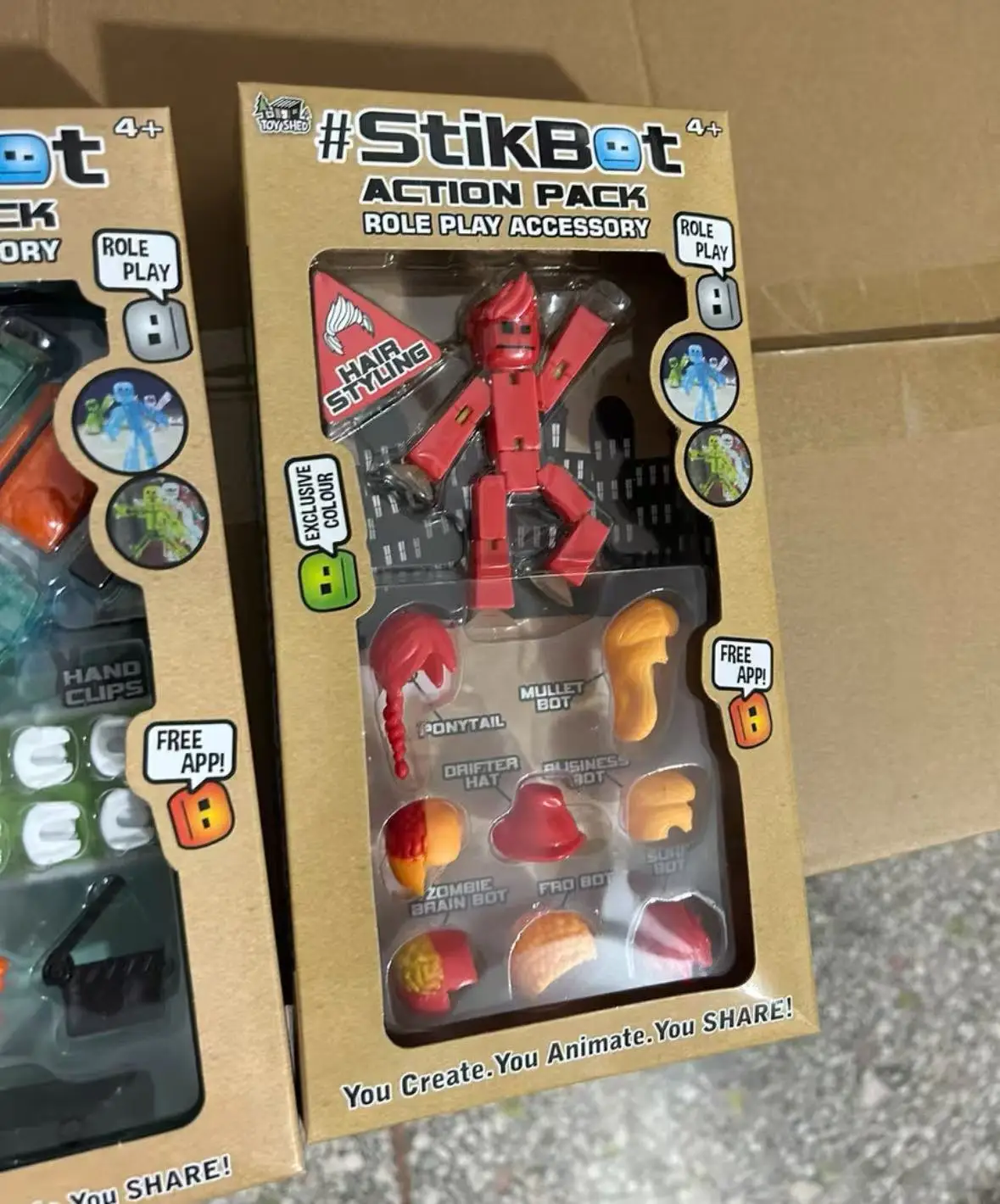 Игрушки Stikbot: Деформируемые фигурки на присосках для мальчиков, забавные игрушки-стикботы для детей и взрослых, подарки на день рождения