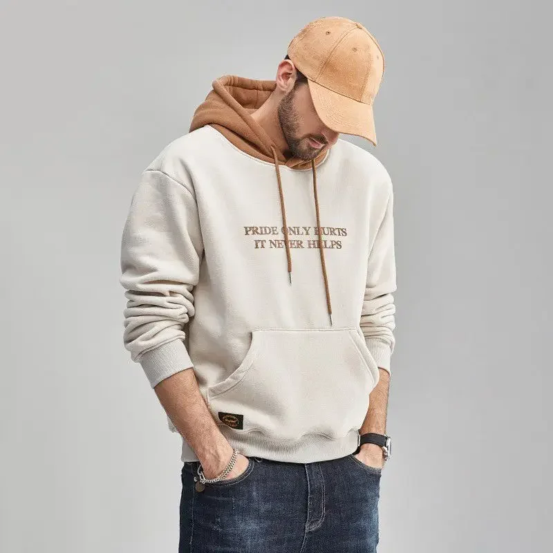 

Men's Hooded Sweatshirt New In Harajuku Fashion Printing Male Hoodie Welcome Deal Autumn Designer Loose Clothing Deals Overfit