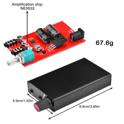 Amplifier NE5532 Preamp Preamplifier Volume Tone Control Finished Pre AMP Board for Home Theater Speaker DIY