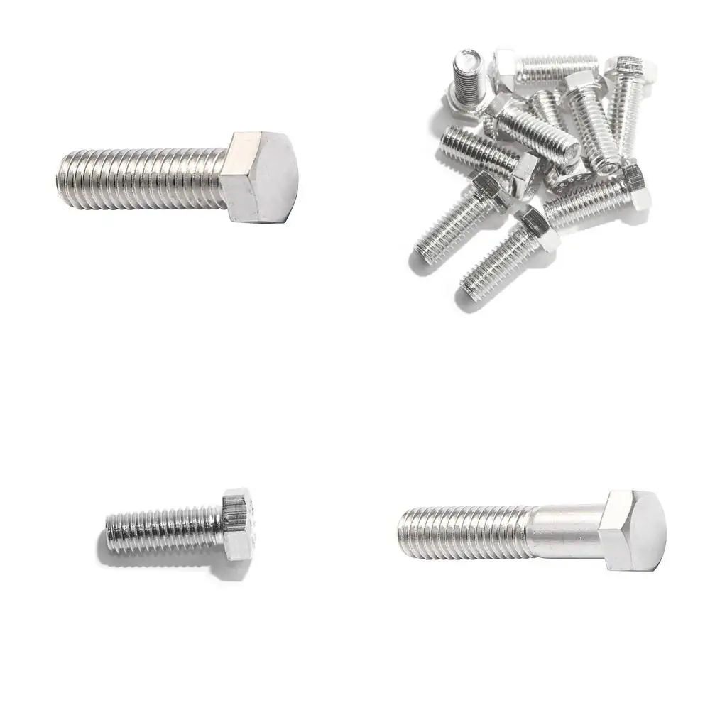 

Винт с шестигранной головкой из нержавеющей стали 1/2-13 х 1-1/4 дюйма, класс 18–8 дюймов, отделка NL-19, упаковка из 25 шт., длинные крепежные детали