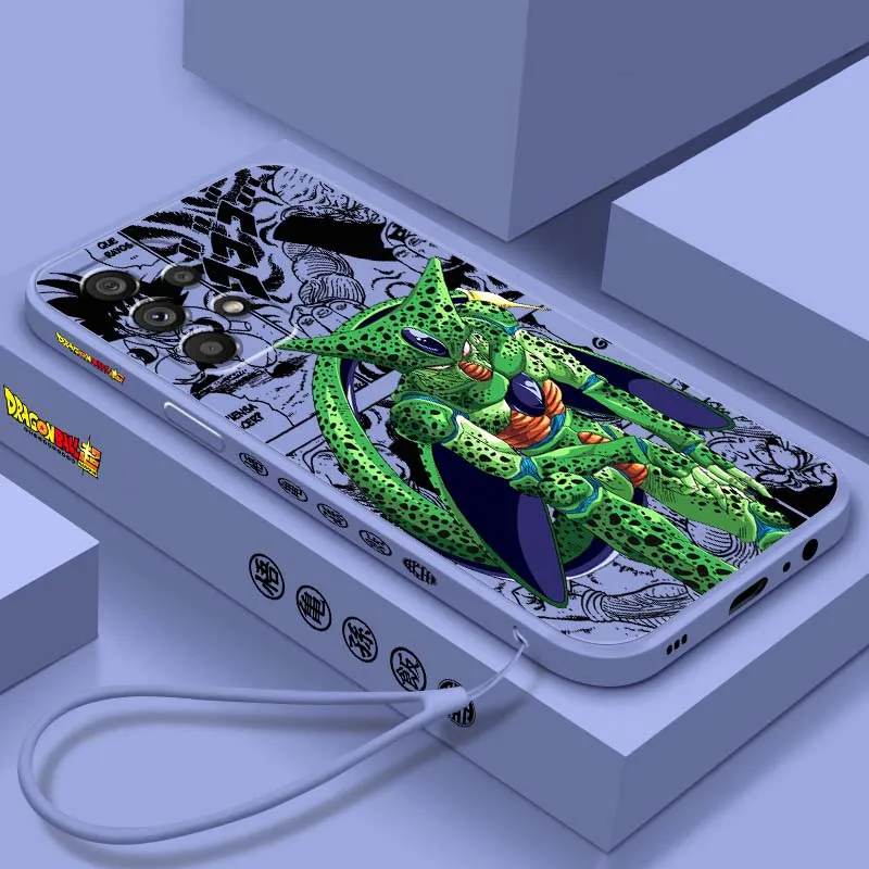 

Cartoon Insect Warrior Figure For Samsung A33 A31 A25 A23 A22 A21s A15 A14 A13 A05 A13 A12 A04 5G Liquid Left Rope Phone Case