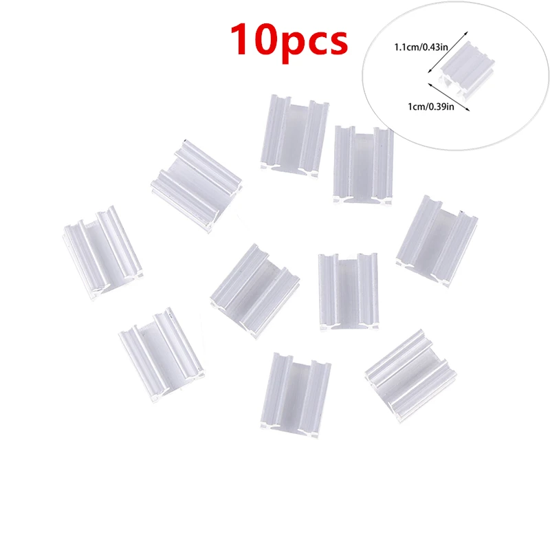 10pcs/set A Lot TO-92 Package Special Delicated Aluminum Radiator For Amplifier DIY Part Triode Heat Sink Upgrade Radiators view 6