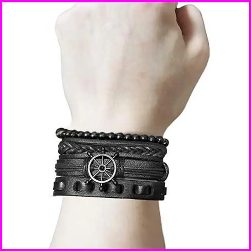 อุปกรณ์เสริมเครื่องแต่งกายโจรสลัดชุดผ้าพันคอหัวโจรสลัด, แผ่นสร้อยข้อมือคาดไว้