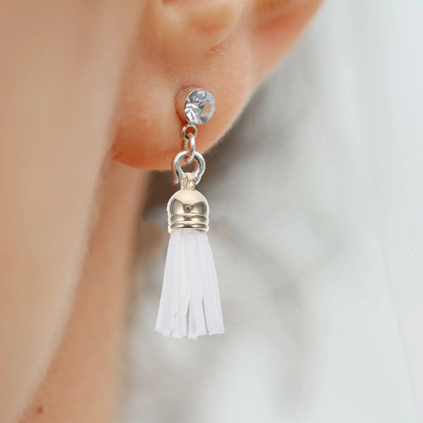 

100Pcs Tassels Pendant Wear-Resistant Keychain Earring Decorations Handbag DIY Craft Supplies Tassel