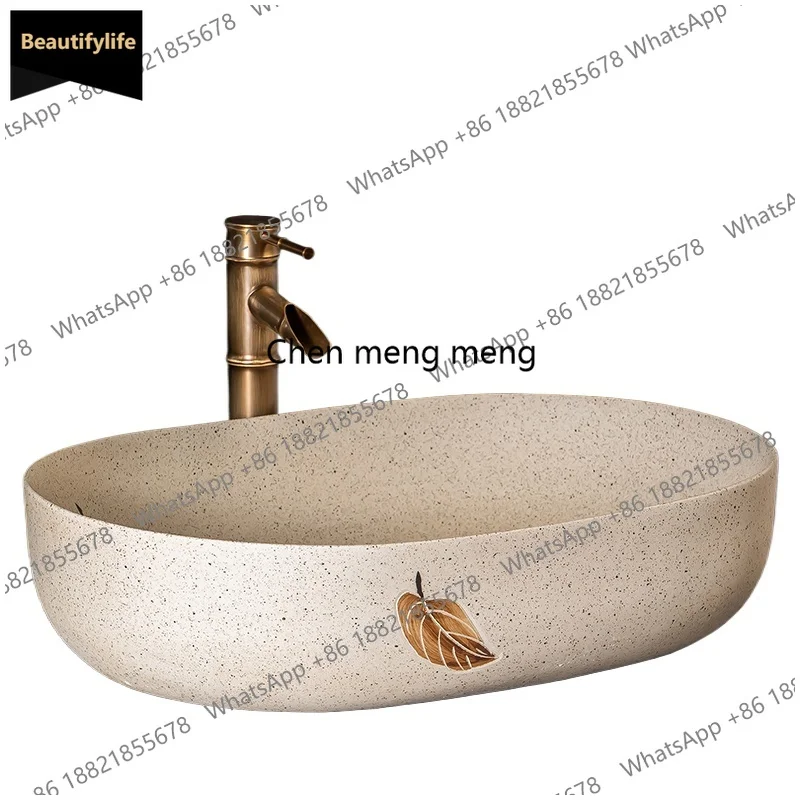 

C85 китайская раковина антикварная раковина для отеля, унитаз, бытовая раковина, ретро керамическая раковина